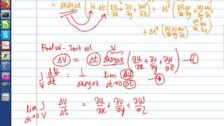 7 Incompressible flow derivation [upl. by Daley699]