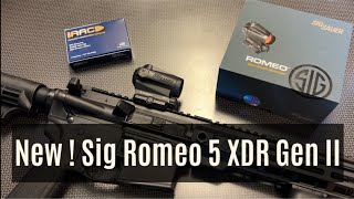 New SIG SAUER Romeo 5 XDR Gen II [upl. by Agle413]