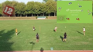 RUGBY DRILLS  Handling and Passing 1 [upl. by Iline914]