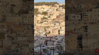 Arab neighborhood Silwan and the Temple Mount in Jerusalem Israel 2024 [upl. by Lavoie747]