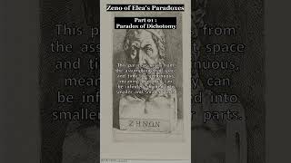 Great Philosophers Zeno of Eleas Paradoxes [upl. by Akialam]