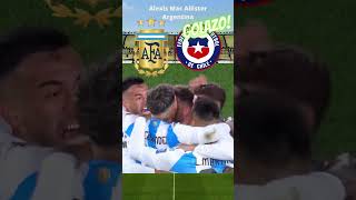 GOLAZO de Alexis MAC ALLISTER para Argentina Eliminatorias2026 [upl. by Huey]