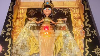 Monster High Howliday “Cleo De Nile” Doll review [upl. by Mathian]