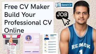 Canva resume free  Online CV maker free  Canva CV maker  CV maker for students [upl. by Saltsman576]