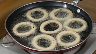 Potato rings Now I only want to eat potatoes this way [upl. by Pantheas]