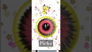 Pichu ⚡Pokemon Iris Timelapse ✍🏻 rstudio iris emojimix colourtheory pokemon ibispaintx [upl. by Ttimme]