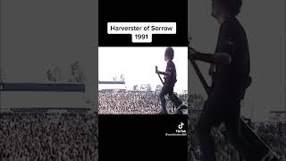 Metallica harvester of sorrow 1991 🤟 [upl. by Chicky632]