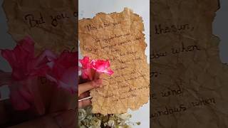 Diy vintage paper 📃 diy craft [upl. by Ragland]