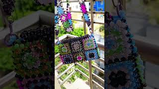 Crystal Beads bag ❤️beadsbag beads bag diycrafts diy bollywood [upl. by Ailices]