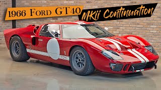 1966 Ford GT40 MKII Continuation [upl. by Tnahsarp]