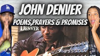 BEAUTIFUL FIRST TIME HEARING John Denver  Poems Prayers And Promises REACTION [upl. by Arodnap529]