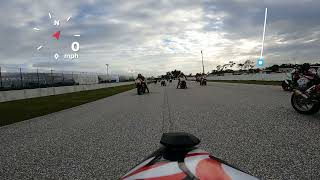 Grid start HONDA NSF 250r [upl. by Nnaycart]