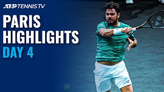 Wawrinka Tames Rublev Nadal Advances  Paris 2020 Day 4 Highlights [upl. by Montano]