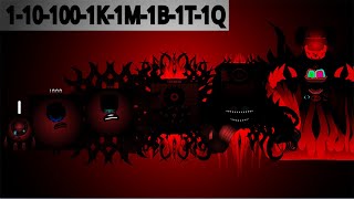 Uncannyblocks Band But Different nightmare 1101001K1M1B1T1Q Latest Version [upl. by Limay246]