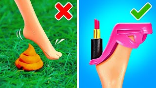 Dont Step on This 💩 Fashion Doll Makeover [upl. by Ahseital]