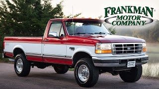 1997 Ford F 250 XLT HD  Frankman Motors Company  Walk around and Driving Video [upl. by Anirac]