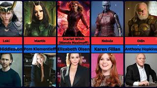 Cast of the Marvel Cinematic Universe  Best Marvel Heroes  Marvel Cinematic Universe  Marvel [upl. by Llennoc]