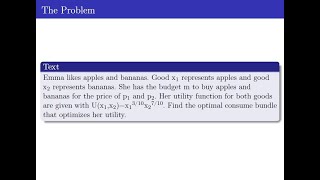 Lagrange Method  Economics  Microeconomics  Exam  PDF Download [upl. by Glaab306]