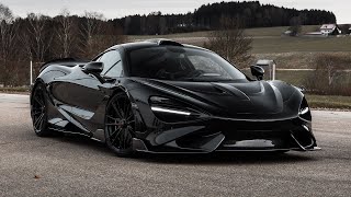 over 300kmh in the 855hp Novitec McLaren 765LT  The Supercar Diaries [upl. by Llydnek]