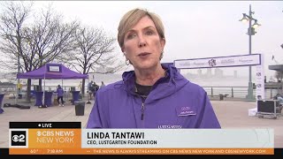 Lustgarten Foundation CEO at Pancreatic Cancer Walk for Research [upl. by Ahtekahs]