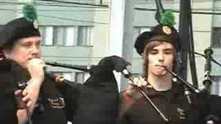 Brian Boru Irish Pipe Band  Ol Yeller perform ACDC song  Bagpipes [upl. by Hugues]