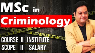 MSc in Criminology II Course Scope Salary [upl. by Sldney]