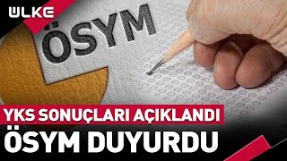 SONDAKİKA 2024YKS Sonuçları Açıklandı ÖSYM Duyurdu [upl. by Biagi681]