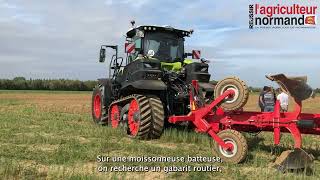 En démonstration  Le tracteur Claas Axion 900 Terra Trac [upl. by Assi]