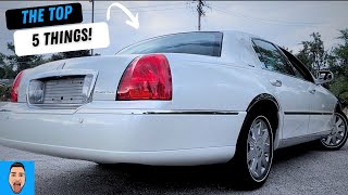 Lincoln Town Car Review  5 Things I LOVE About The Lincoln Town Car [upl. by Kane]