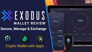 Exodus Wallet Review amp Tutorial Best Free Crypto Wallet for Desktop amp Mobile [upl. by Crispin618]