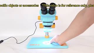 RELIFE RLM5TB11RLM5T ProB11 Trinocular Microscope Operation and Installation Video [upl. by Solracsiul715]