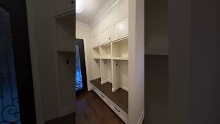 Mudroom goals mudroom customcabinets [upl. by Ainosal488]