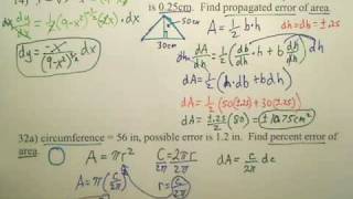 39b Differentials  Calculus [upl. by Aihtennek]