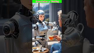 Robot Smart Working 🔥🥱  robot video shorts youtubeshorts robot working trending viralvideo [upl. by Sheeran]