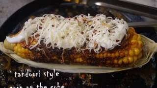 tandoori style corn on the cob indomexican fusion recipe [upl. by Gonagle907]