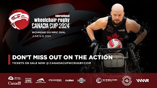 2024 Wheelchair Rugby Canada Cup 🏐 Japan vs USA June 7 2024 [upl. by Bascio]