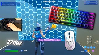 Clicky Razer Huntsman Mini ASMR 😴Piece Control 1v1🏆 270 FPS Satisfying Keyboard Sounds [upl. by Noleta]