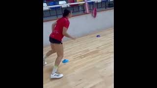 Des exercices de vivacité et de déplacements en handball par le coach Roger Olivas Sanchez I handbal [upl. by Herbert]