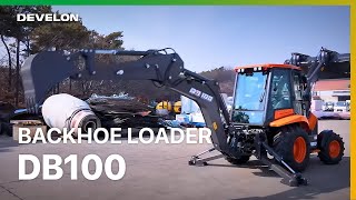 Backhoe Loader DB100 Teaser [upl. by Malliw]