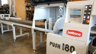 BOTTENE PUSH 180 XL OPTIMIZING CROSS CUT SAW [upl. by Anuat461]