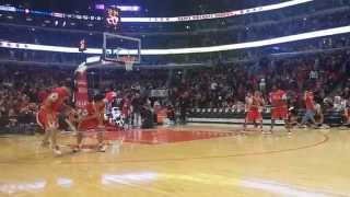 Benny The Bulls Birthday Bash Halftime Mascot Show [upl. by Nosyt773]