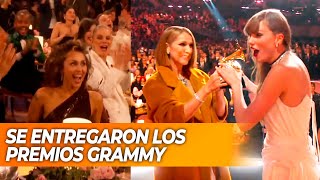 La gran noche de Miley Cyrus y Taylor Swift en los Premios Grammy [upl. by Heigl]