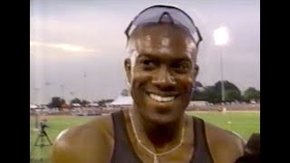 Mens 110m Hurdles  1997 USATF Championships [upl. by Rekrap]