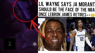 Ja Morant was told to do this for Memphis 👁 Lil Wayne is right 🔫 [upl. by Wachter952]