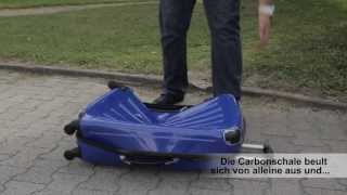 XAVION® Trolley Koffer Vergleich 100 Polycarbonat vs ABSPolyMix DEUTSCH [upl. by Kunz]