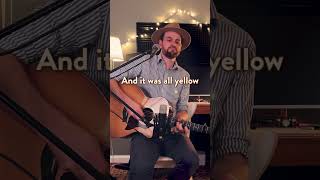 Yellow  Coldplay acousticcover acoustic coldplay yellow singersongwriter acousticmusic [upl. by Bolen]