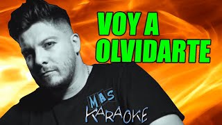 😎 VOY A OLVIDARTE 🟢 Damián Córdoba maskaraoke cuarteto [upl. by Pozzy]