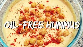 EASY OILFREE HUMMUS [upl. by Yenffit]