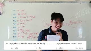 Question 190 Multiplechoice questions MCQs លំហាត់បែបសំណួរពហុជ្រើសរើស លំហាត់លេខ១៩០ [upl. by Aime]