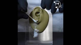 Como limpiar un piercing en lóbulo de la oreja [upl. by Etak54]